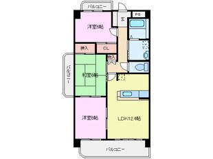 カンファタブルの物件間取画像